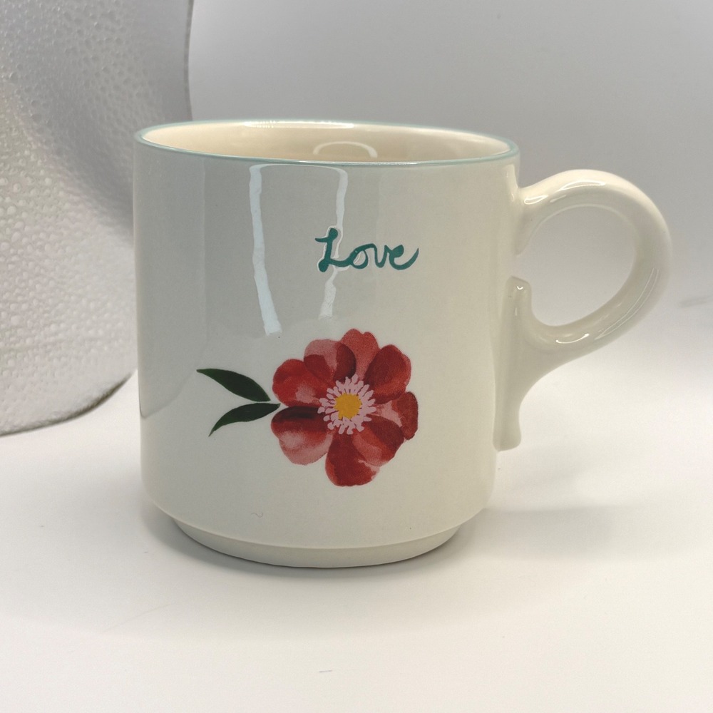 Dolly Parton Stoneware Mug Love Floral‎ Design Dishwasher Microwave Safe